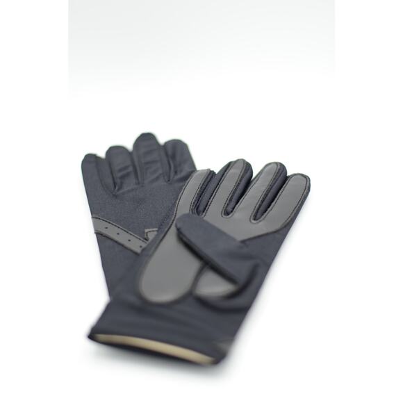 Vintage Driving Gloves Stretch by Sheer Energy 1994 Black Unlined NIB NOS - Picture 2 of 5